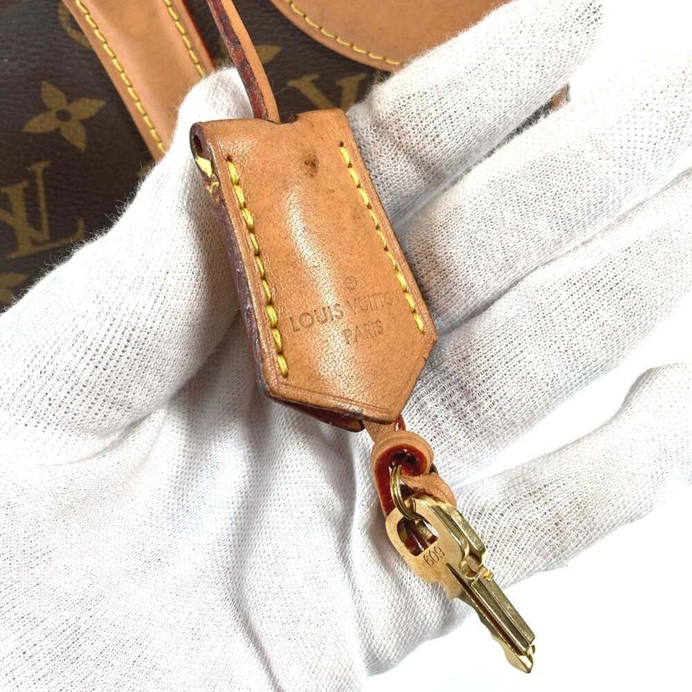LOUIS VUITTON Brown Monogram Canvas Shoulder Bag - Picture 13 of 16